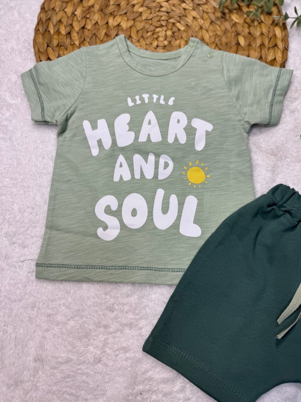 Unisex Bebek Alt Üst Takım