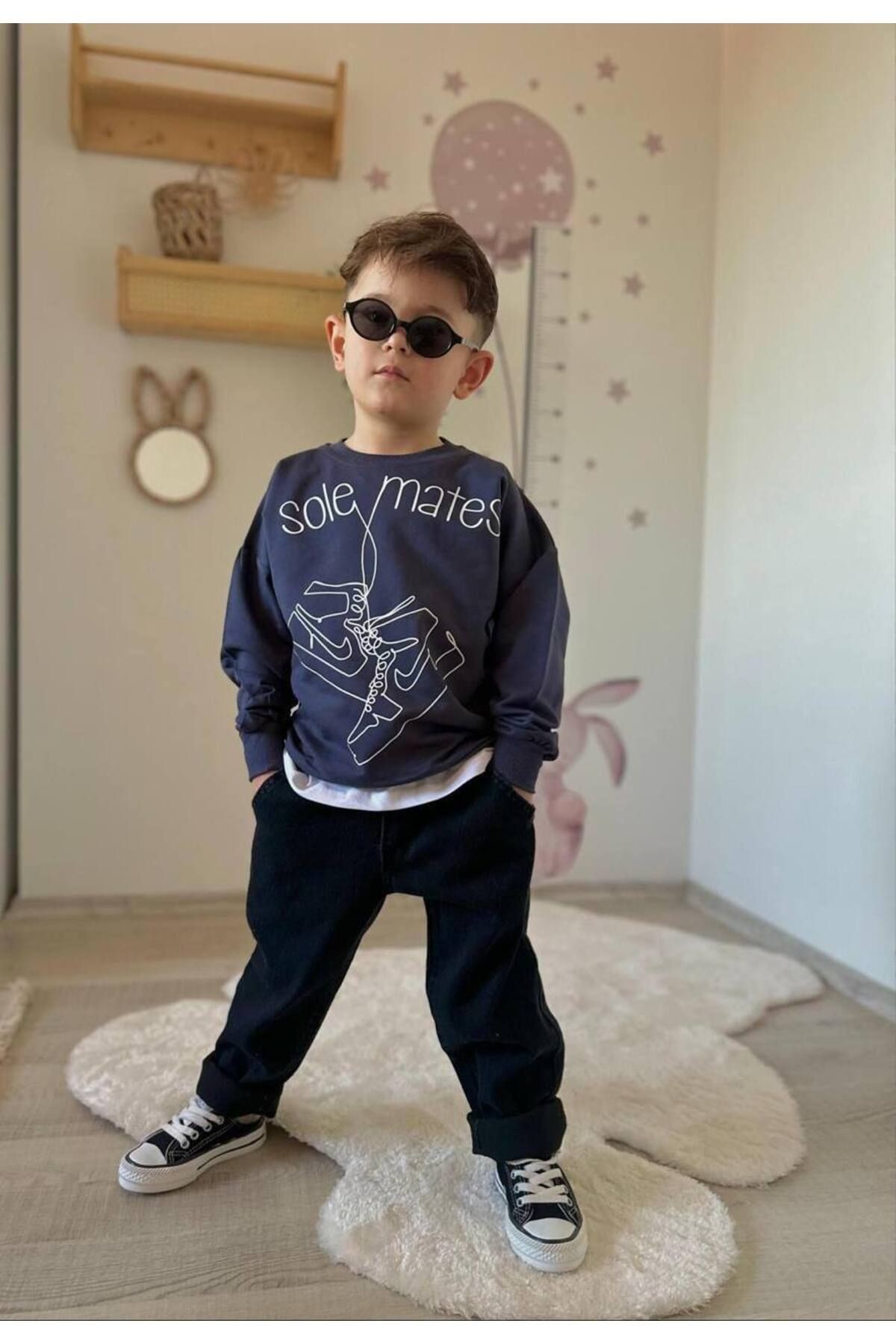 Erkerk Çocuk Sweatshirt Pantolon Takım