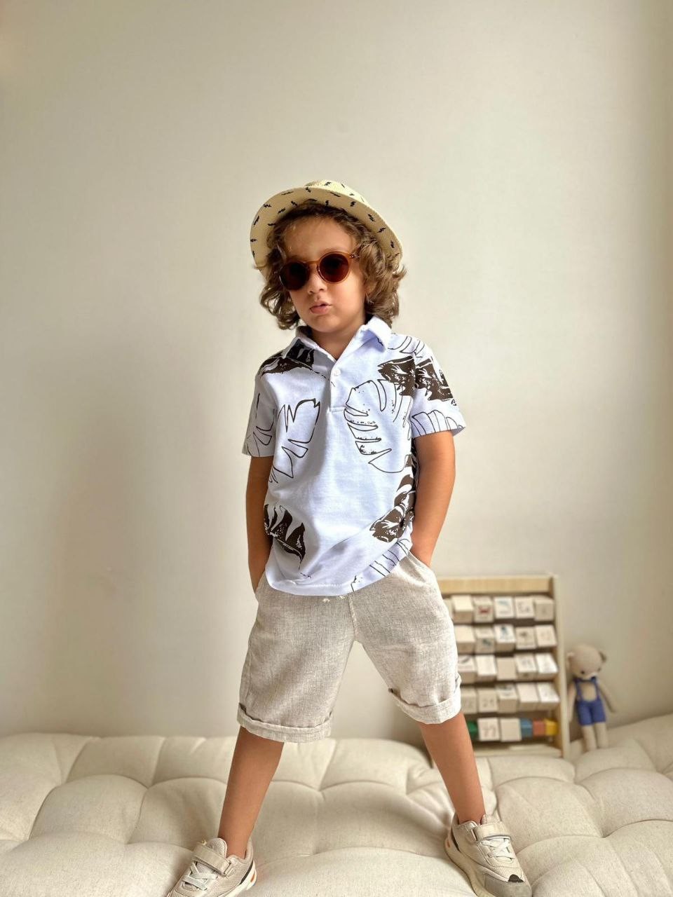 Erkek Çocuk Lacoste Yakalı 2li Takım