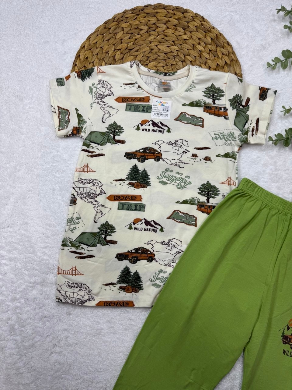 Erkek Çocuk %100 Pamuk Pijama Takımı