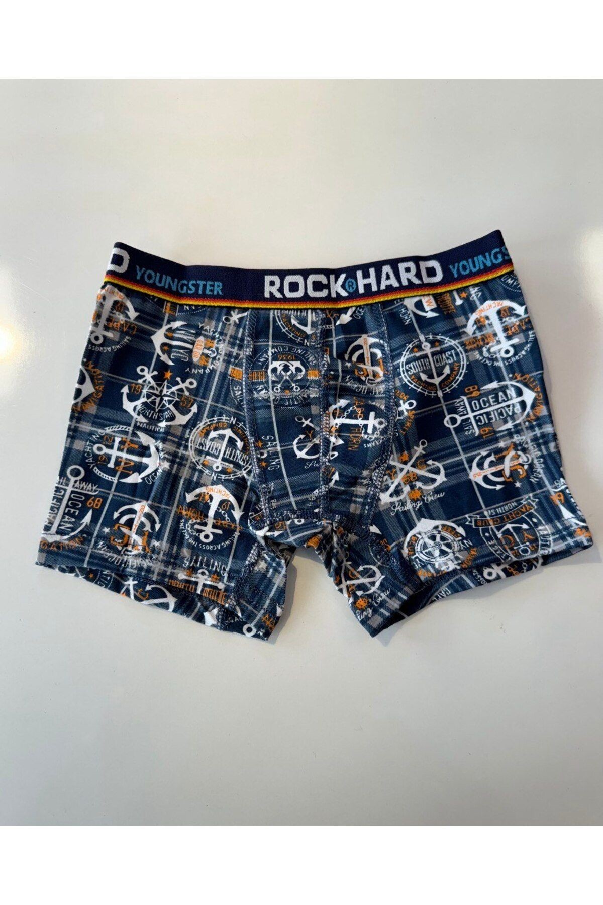 Rock Hard Erkek Cocuk Empirme Boxer 5 Adet