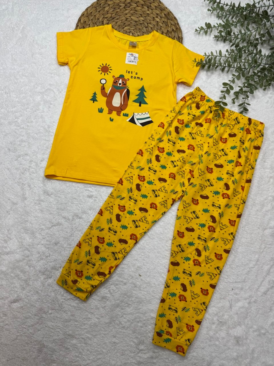 Erkek Çocuk %100 Pamuk Pijama Takımı