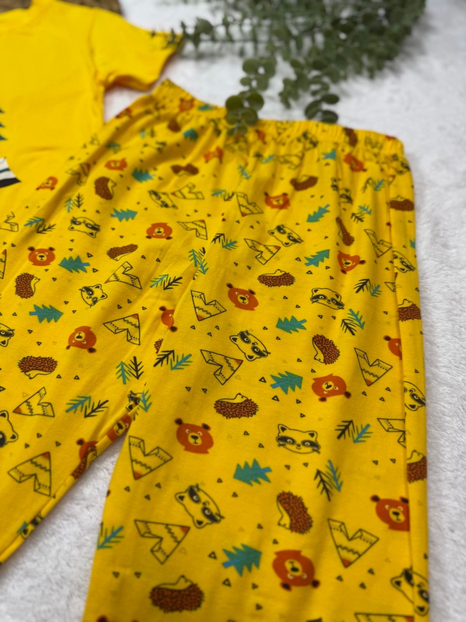 Erkek Çocuk %100 Pamuk Pijama Takımı