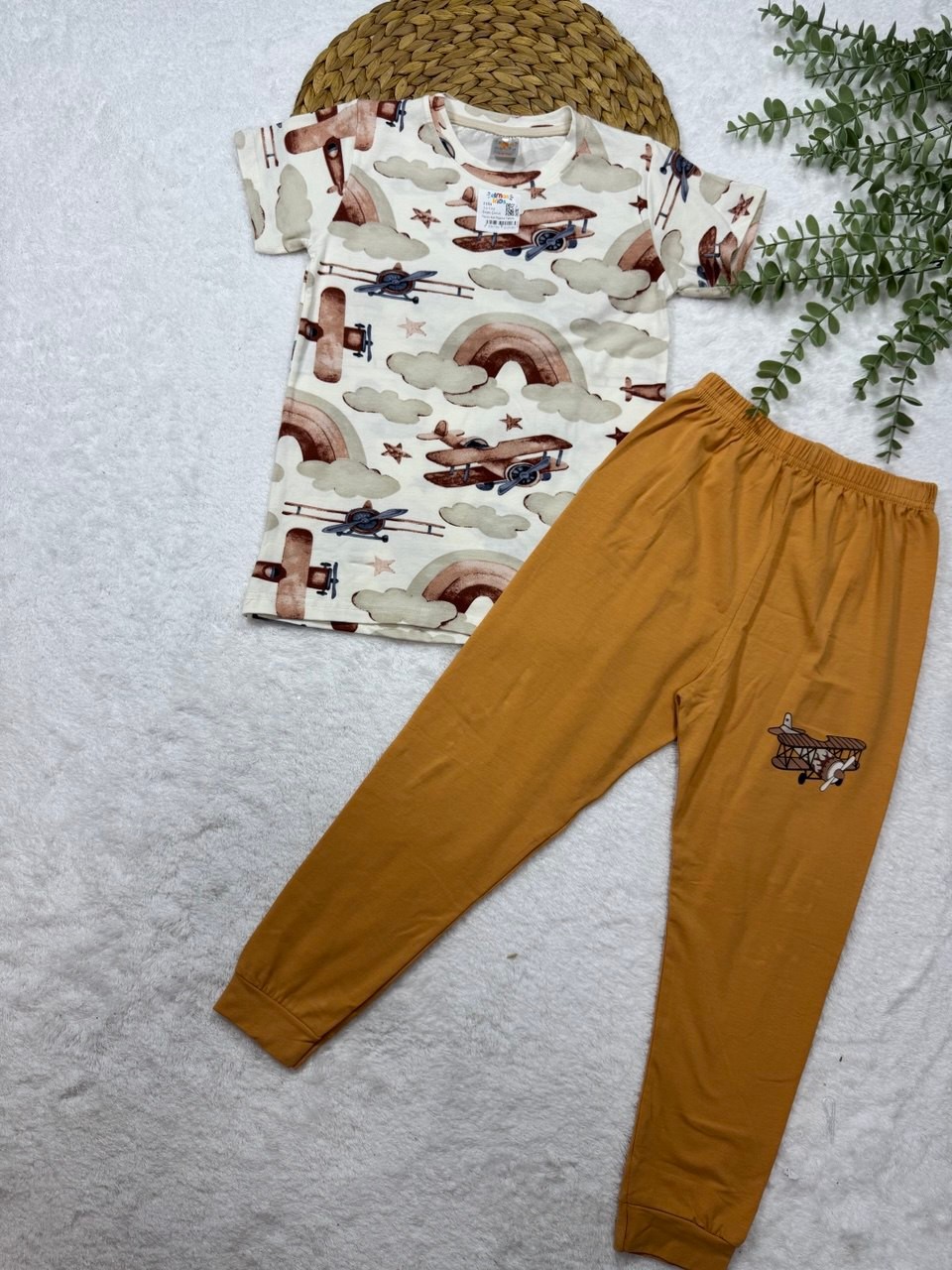 Erkek Çocuk %100 Pamuk Pijama Takımı