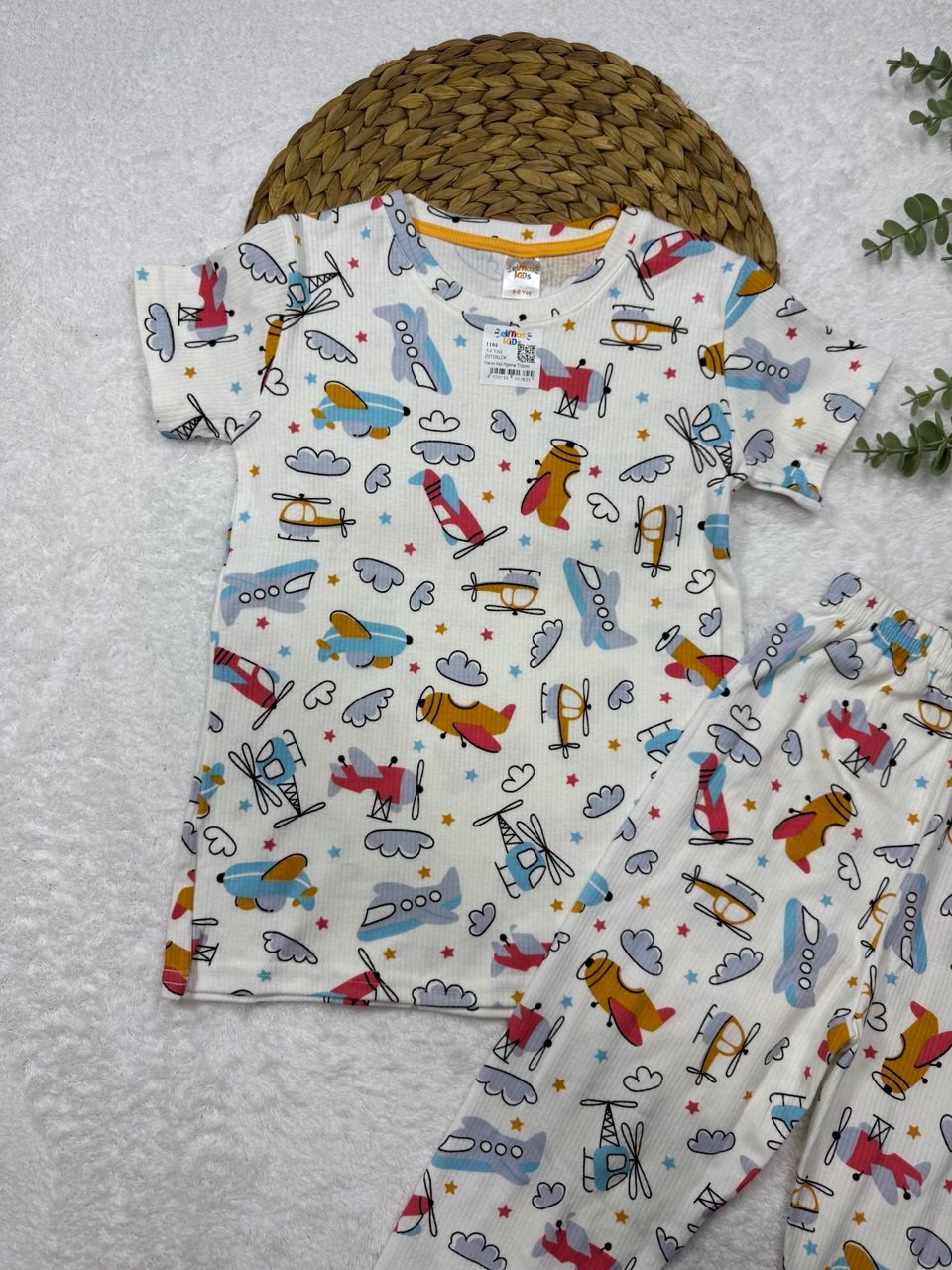 Erkek Çocuk %100 Pamuk Pijama Takımı