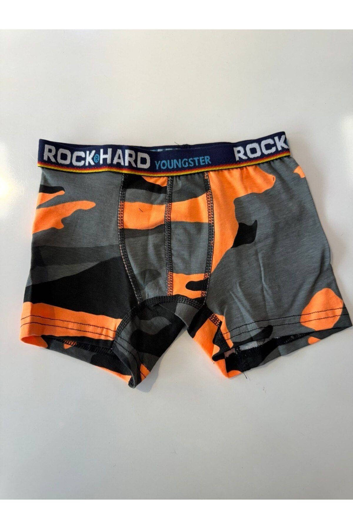 Rock Hard Erkek Cocuk Empirme Boxer 5 Adet