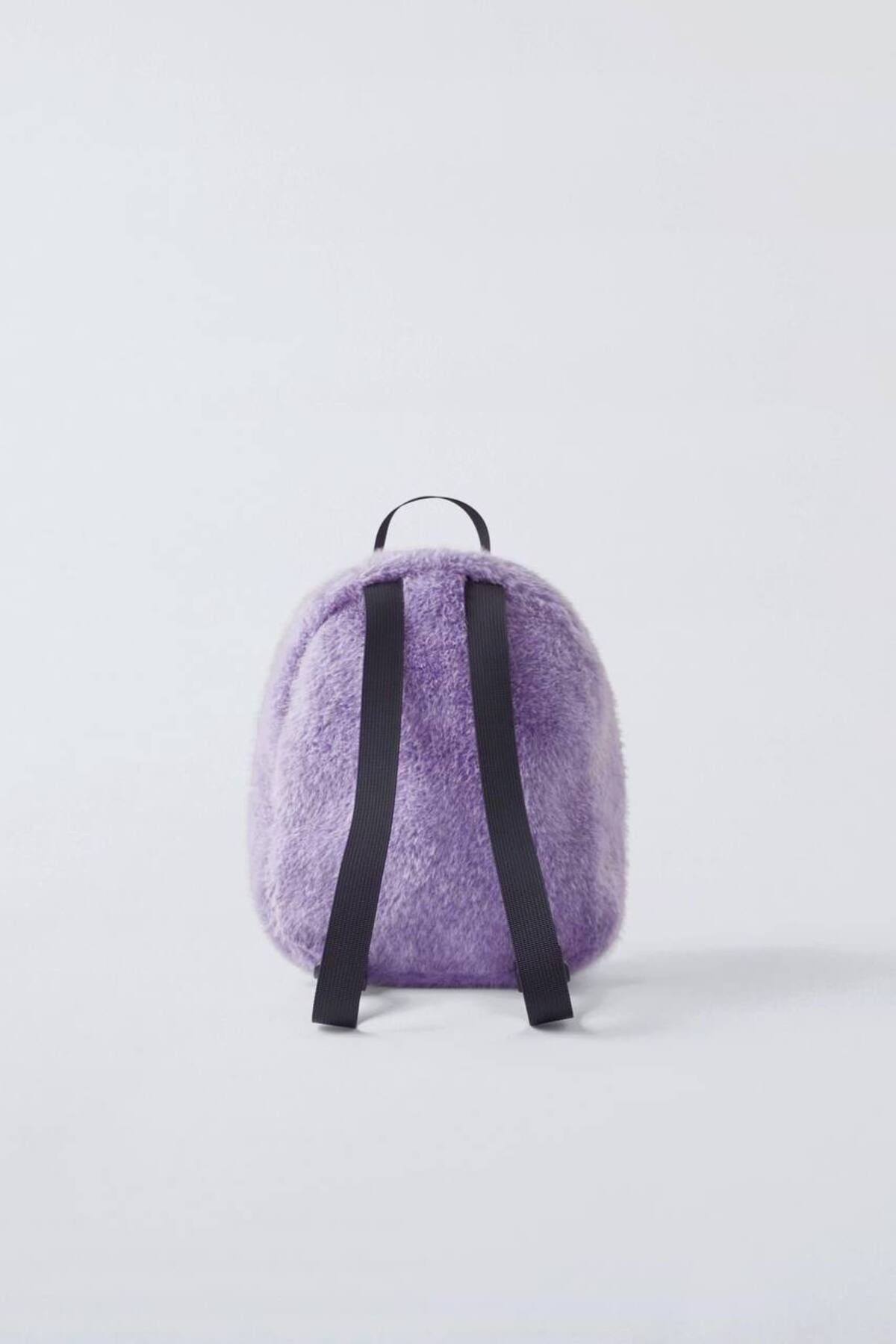 Kuromi Karakterli Peluş Kız Çocuk Çanta