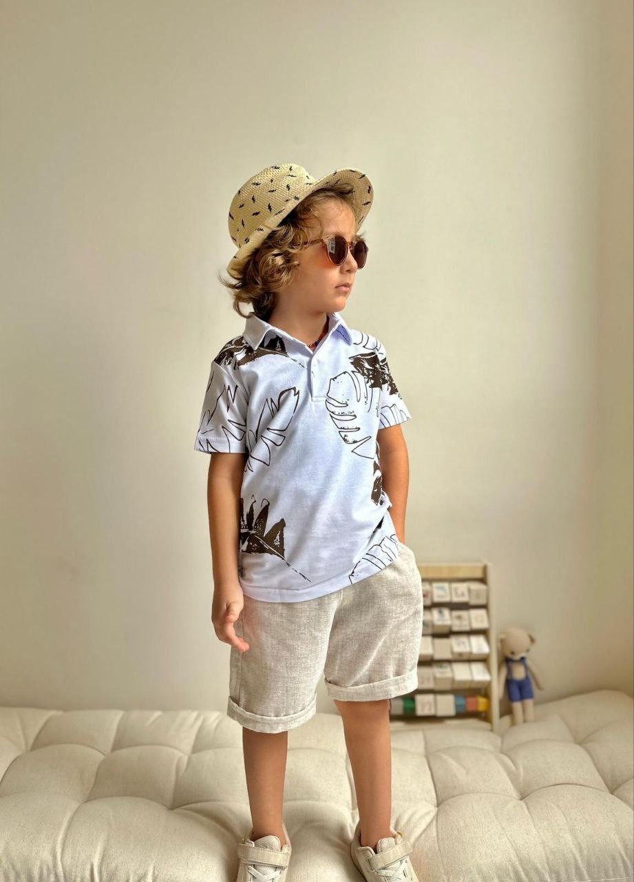 Erkek Çocuk Lacoste Yakalı 2li Takım