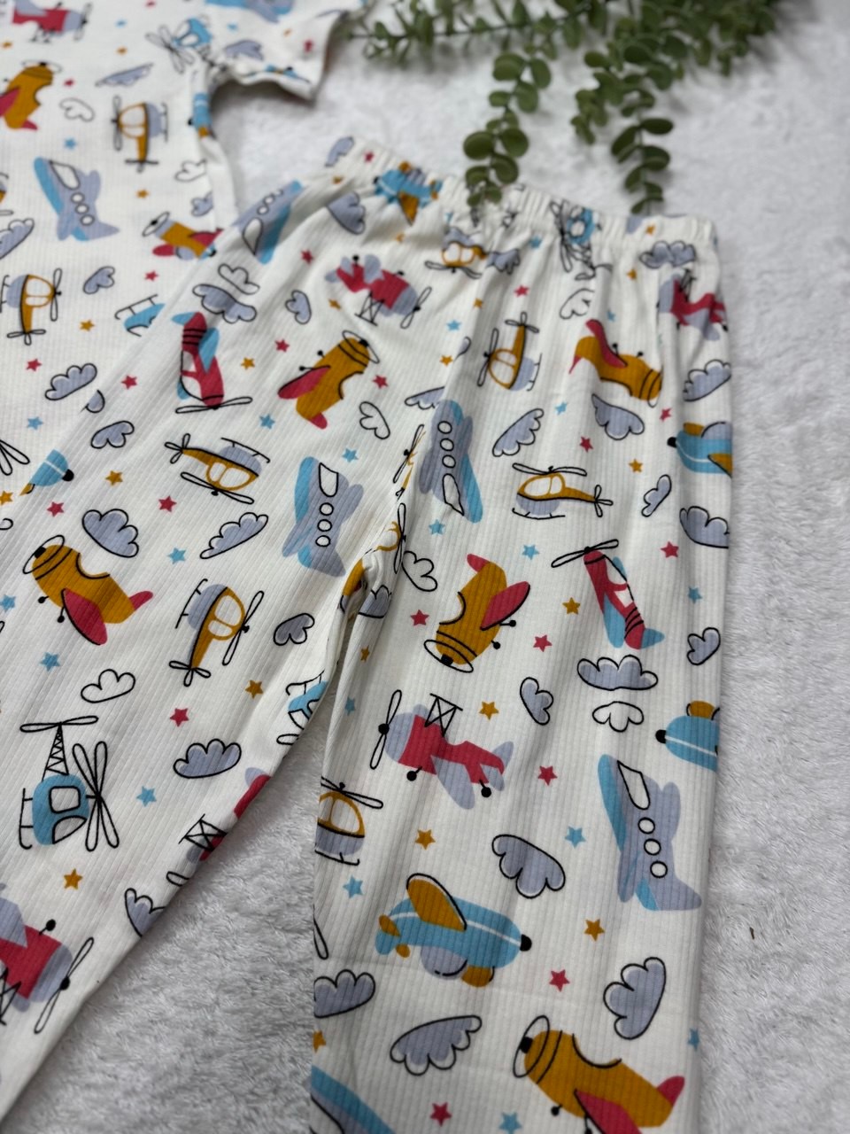Erkek Çocuk %100 Pamuk Pijama Takımı