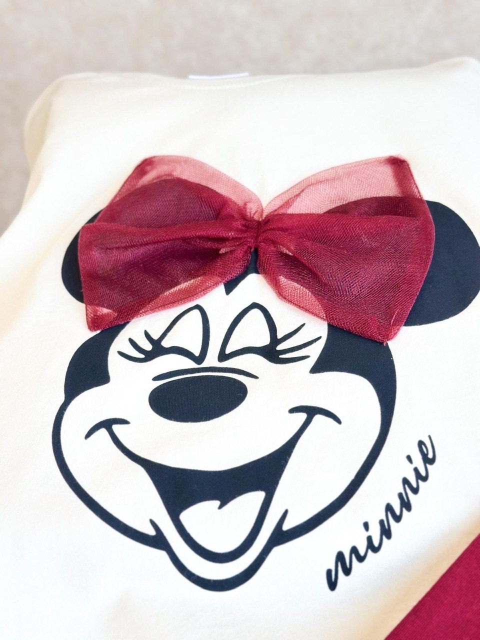 Kız Çocuk Mickey Desenli Taytlı T-shirtlü 2li Takım