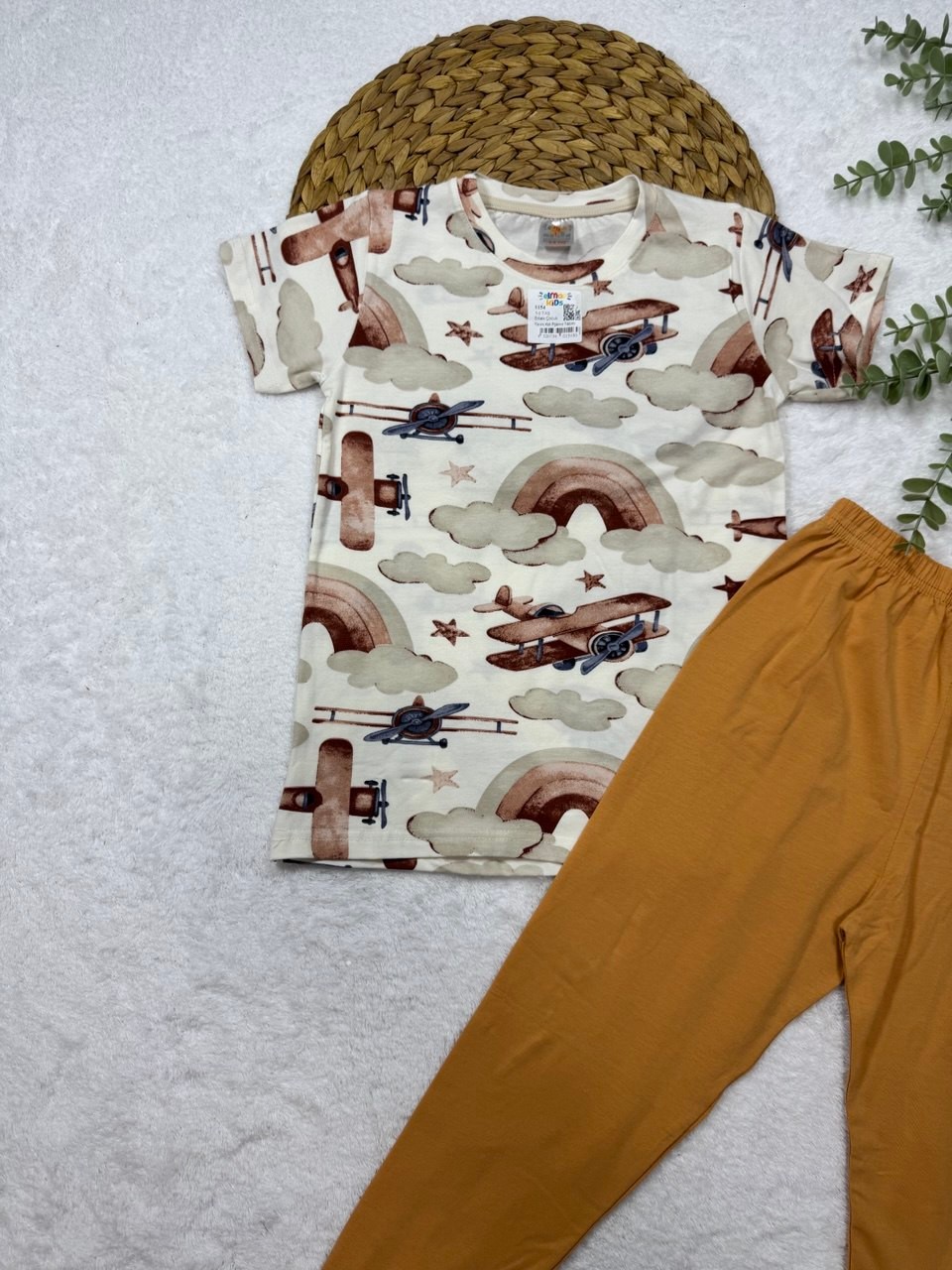 Erkek Çocuk %100 Pamuk Pijama Takımı