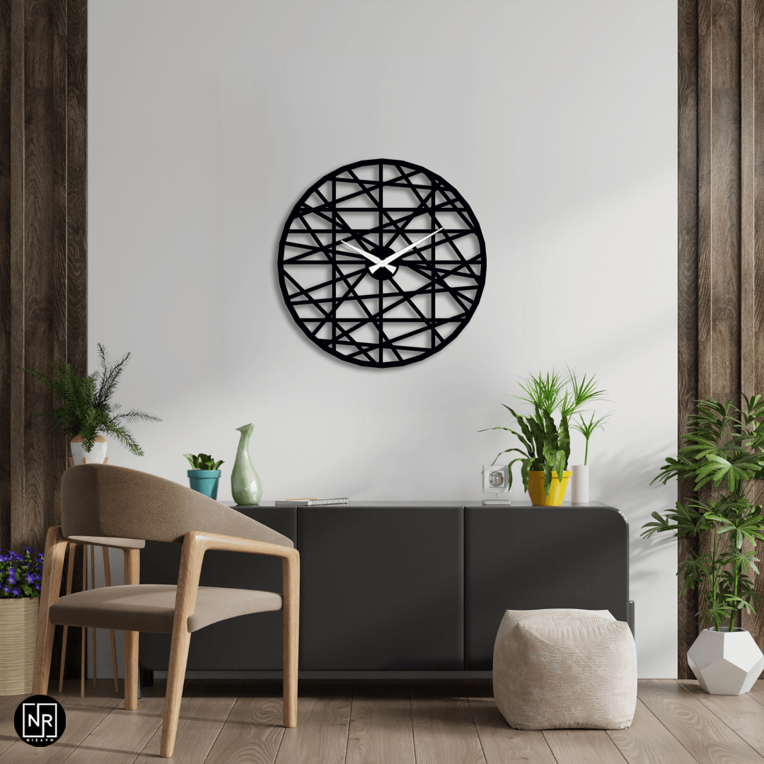 Decorative Metal Wall Clock