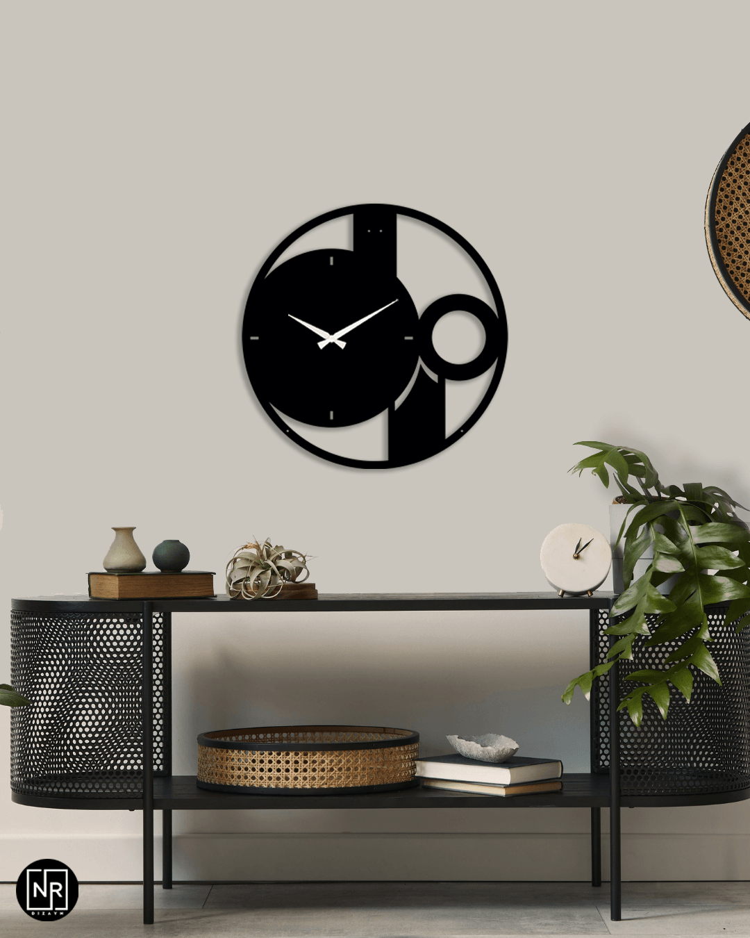 Decorative Metal Wall Clock