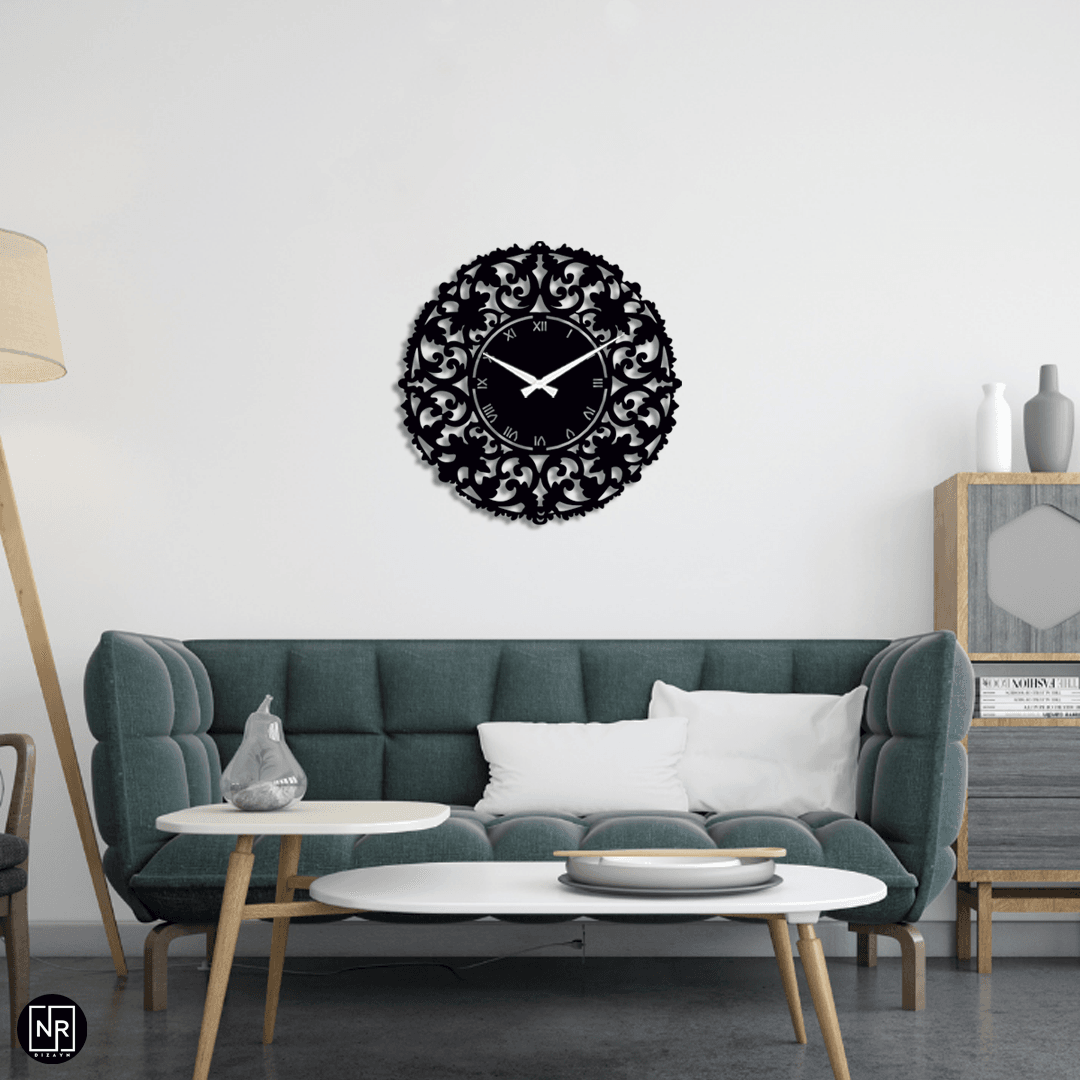 Decorative Metal Wall Clock