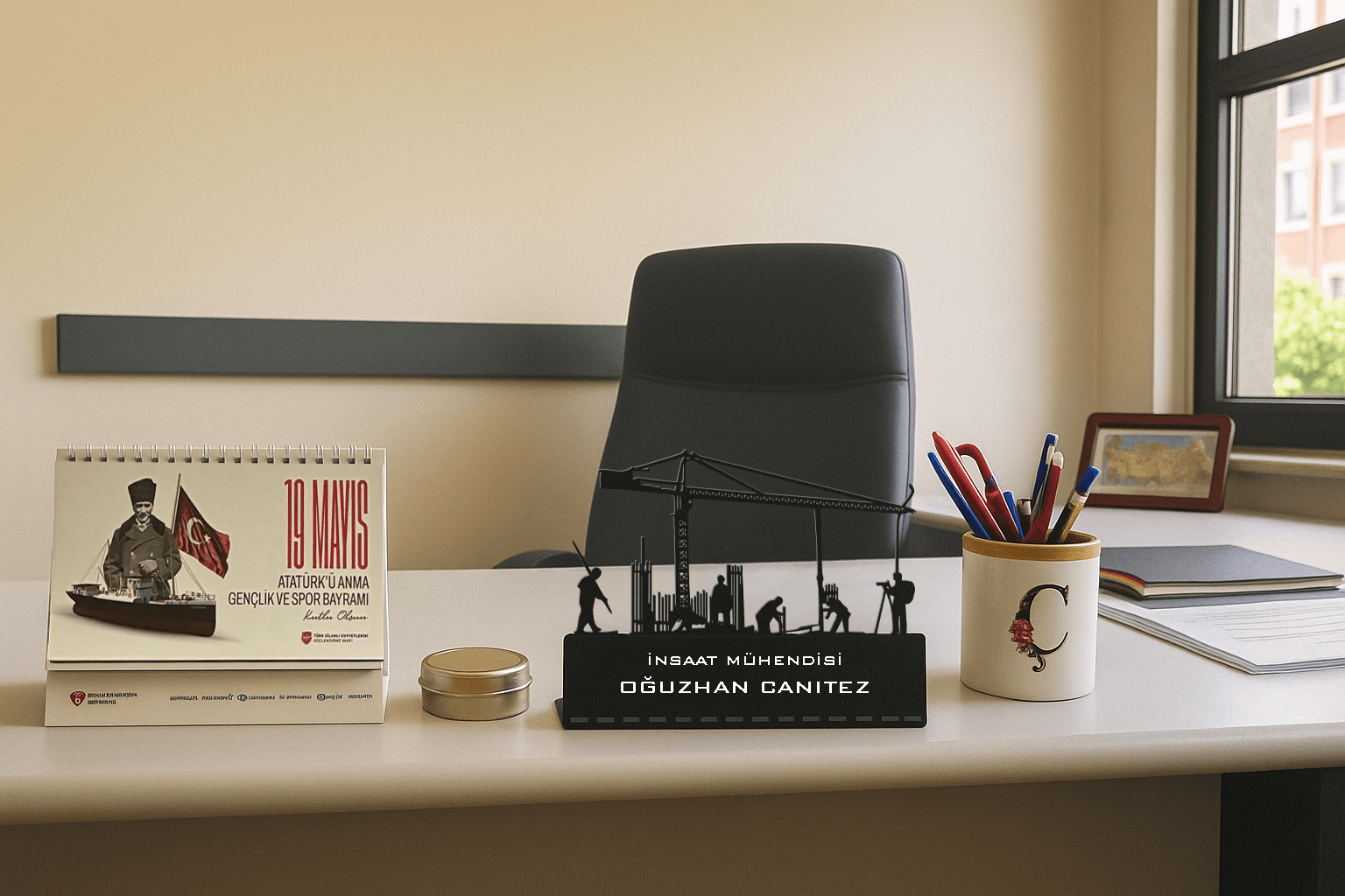 Desktop Nameplate Personalized Design image