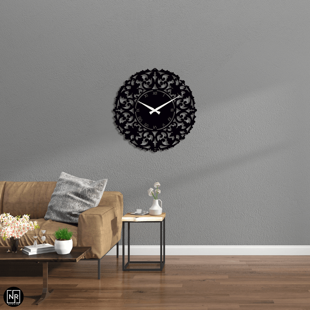 Decorative Metal Wall Clock