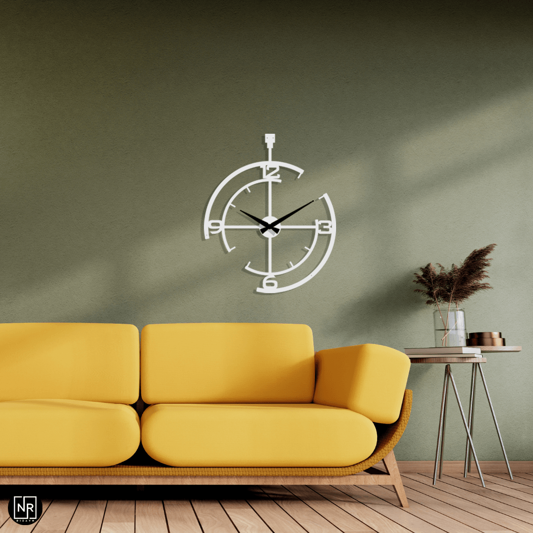 Decorative Metal Wall Clock