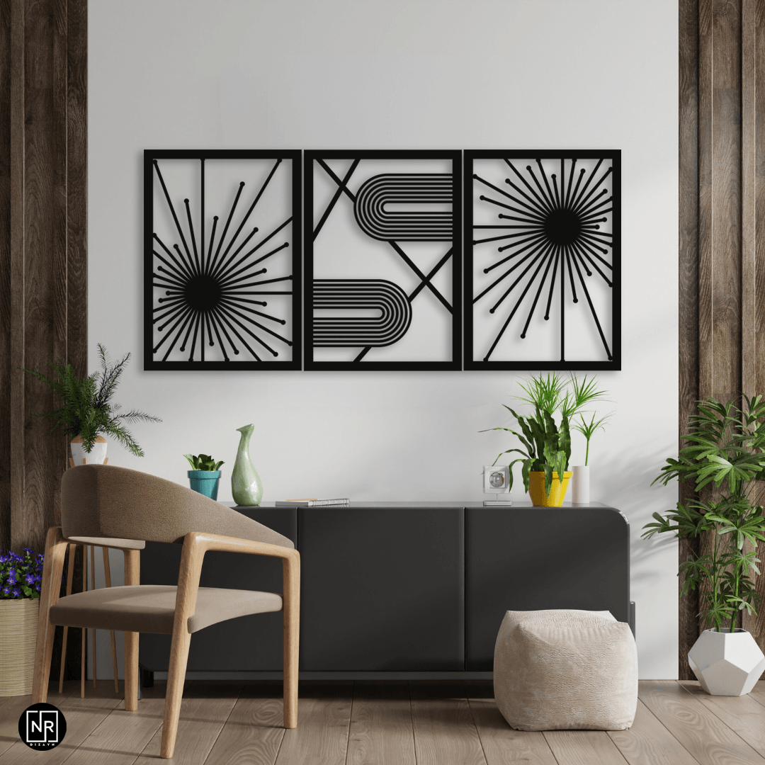 MetalMosaic Metal Duvar Tablosu