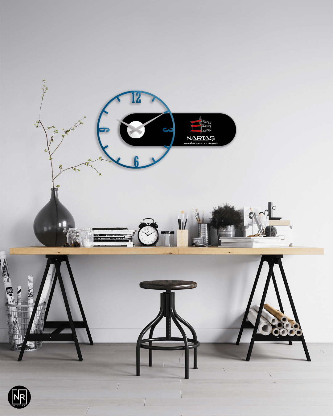 Personalized Metal Design Wall Clock