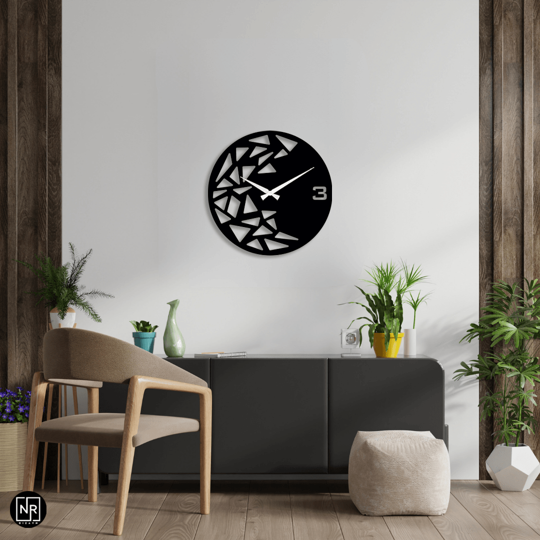 Decorative Metal Wall Clock