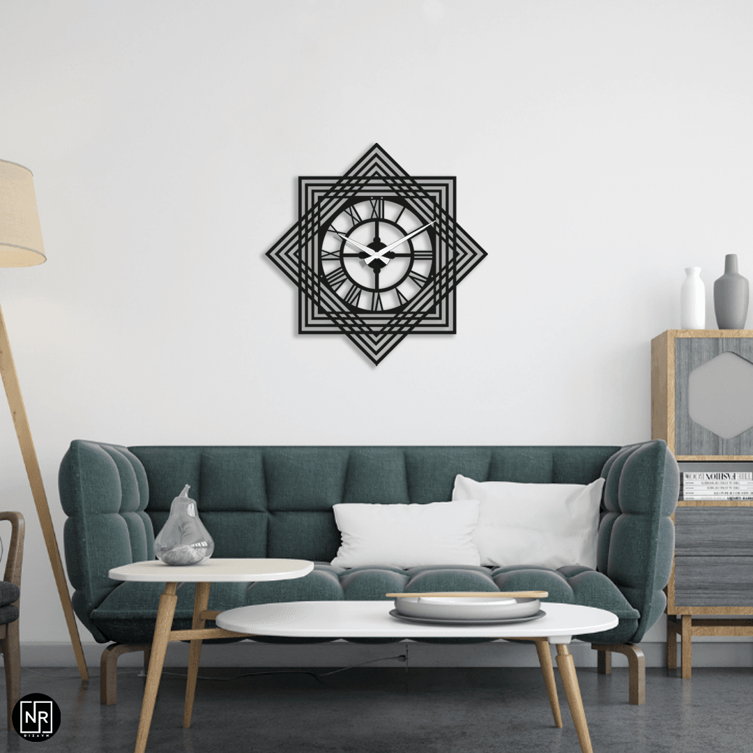  Decorative Metal Wall Clock