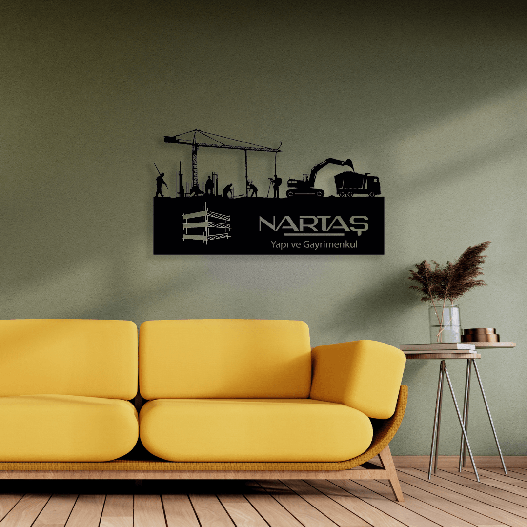 Construction and Real Estate Personalized Design Metal Wall Painting