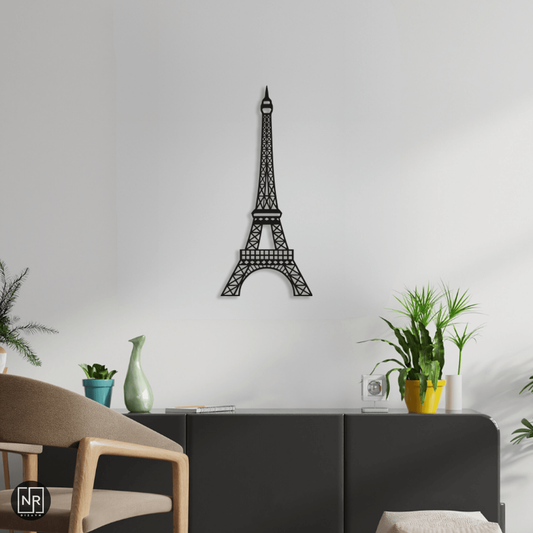 Eiffel Tower Decorative Metal Painting