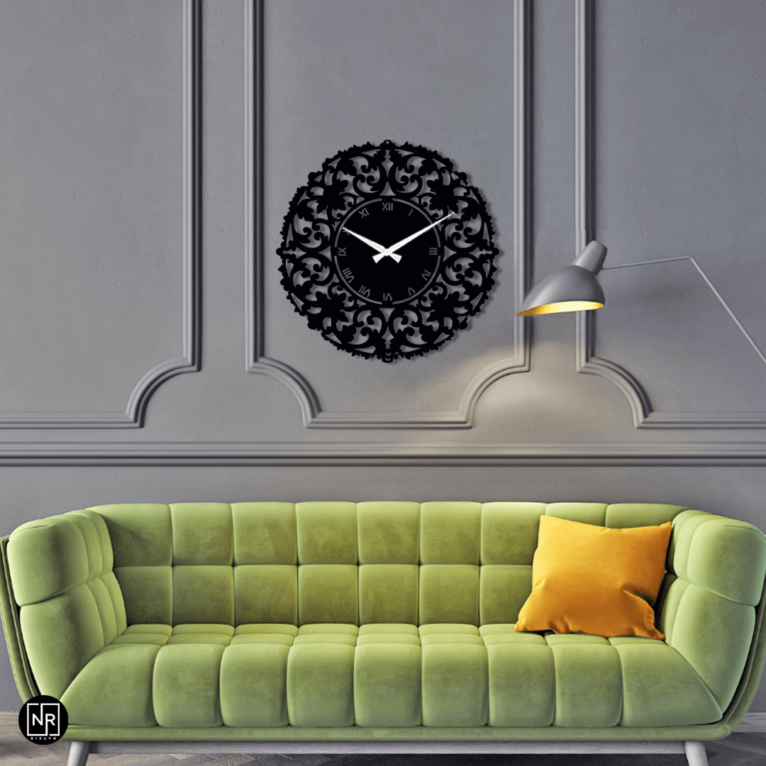 Decorative Metal Wall Clock