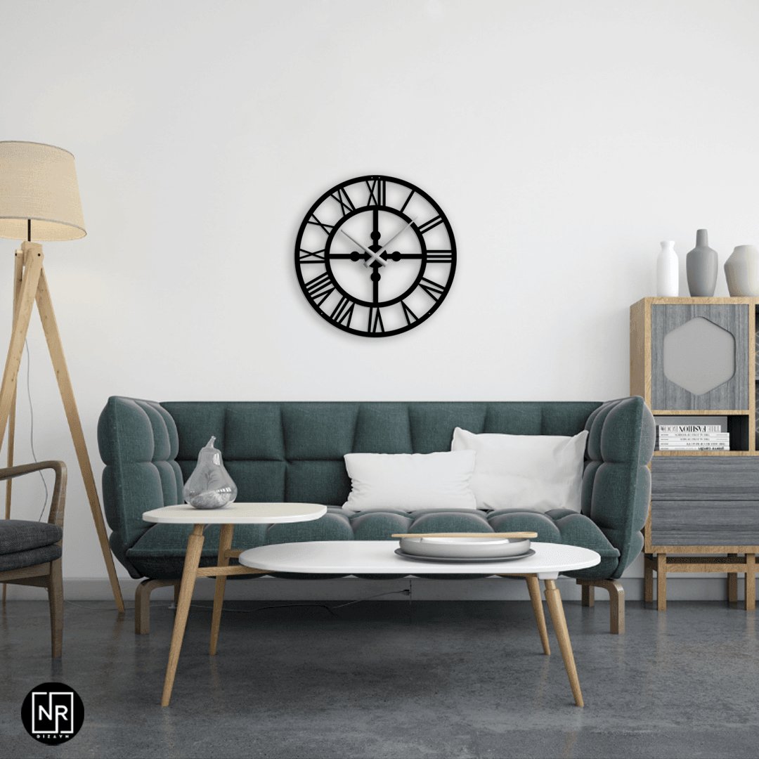 Decorative Metal Wall Clock