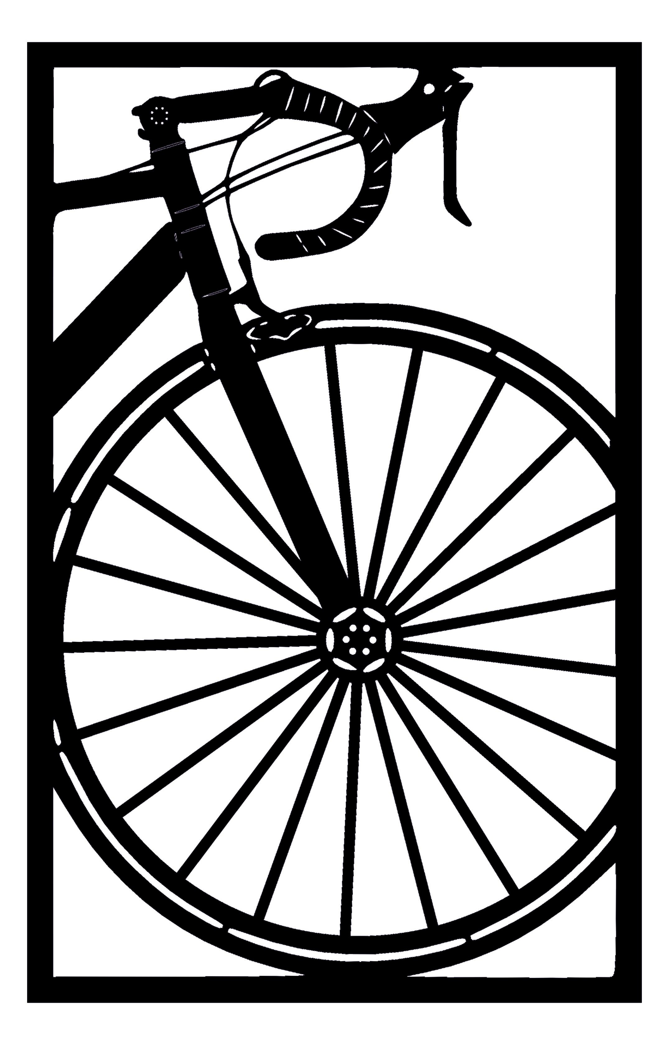 Decorative Metal Bicycle Wall Art