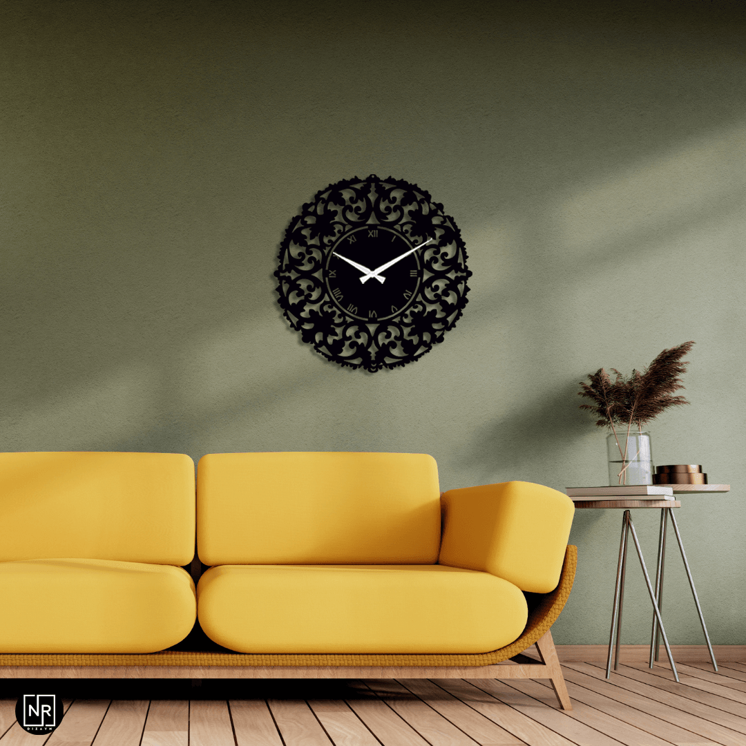 Decorative Metal Wall Clock