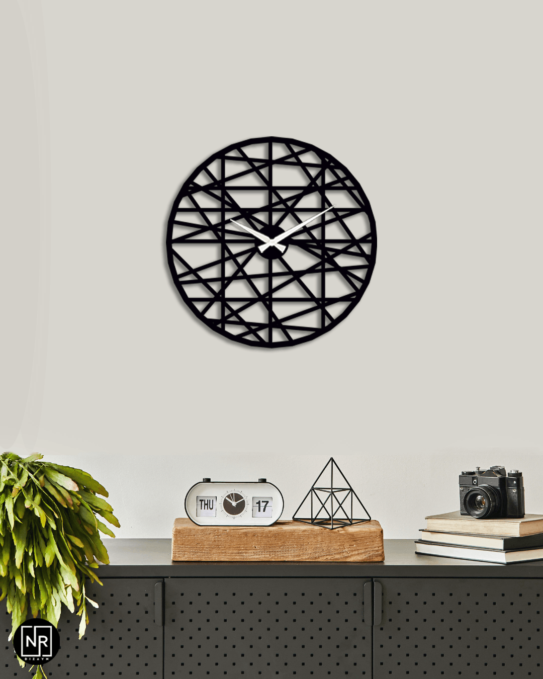 Decorative Metal Wall Clock