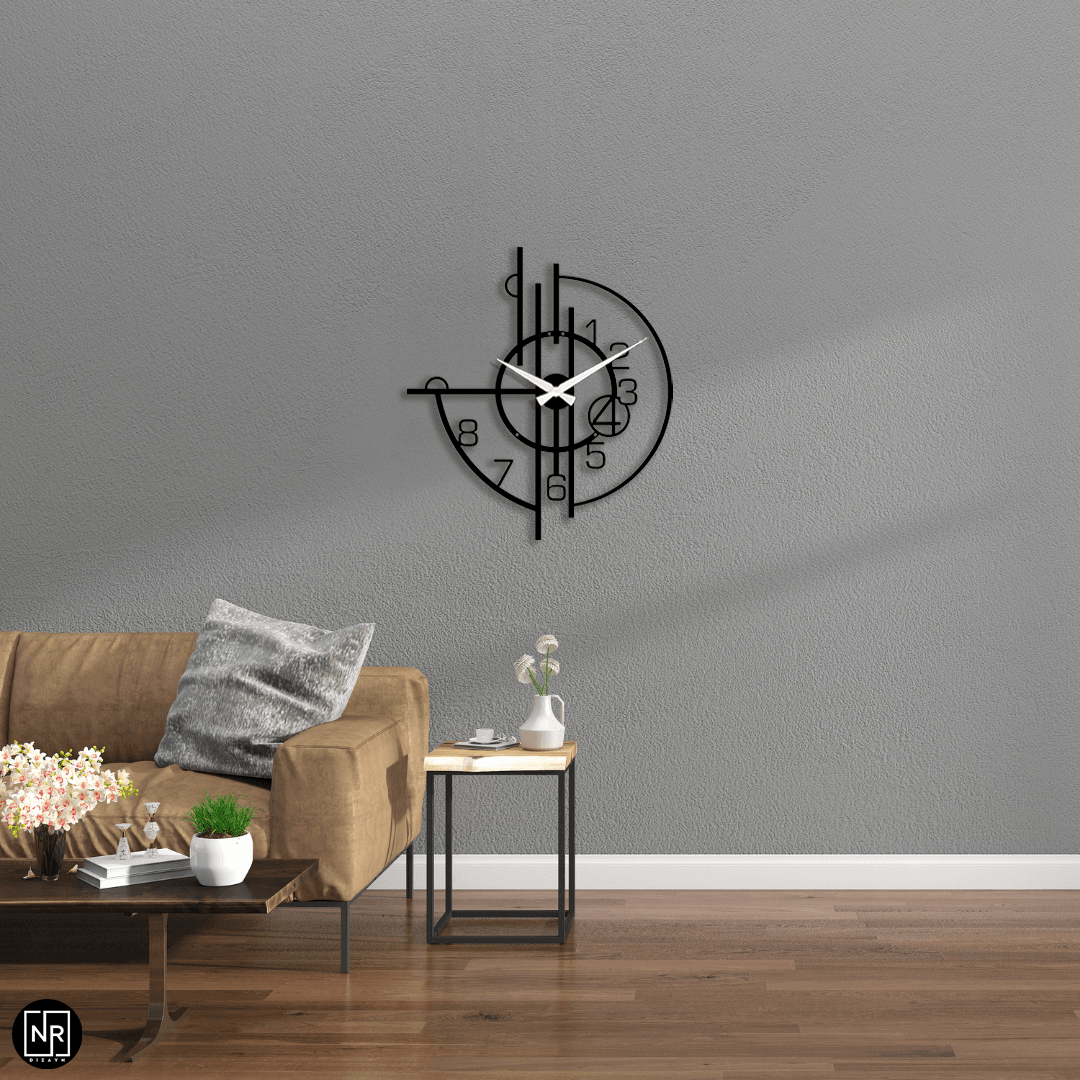 Decorative Metal Wall Clock