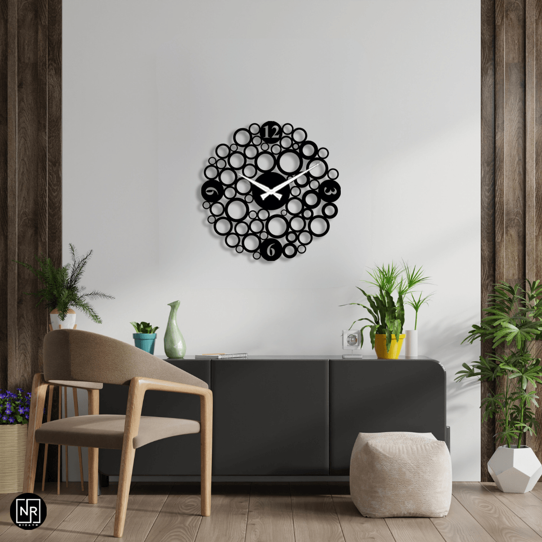 Decorative Metal Wall Clock