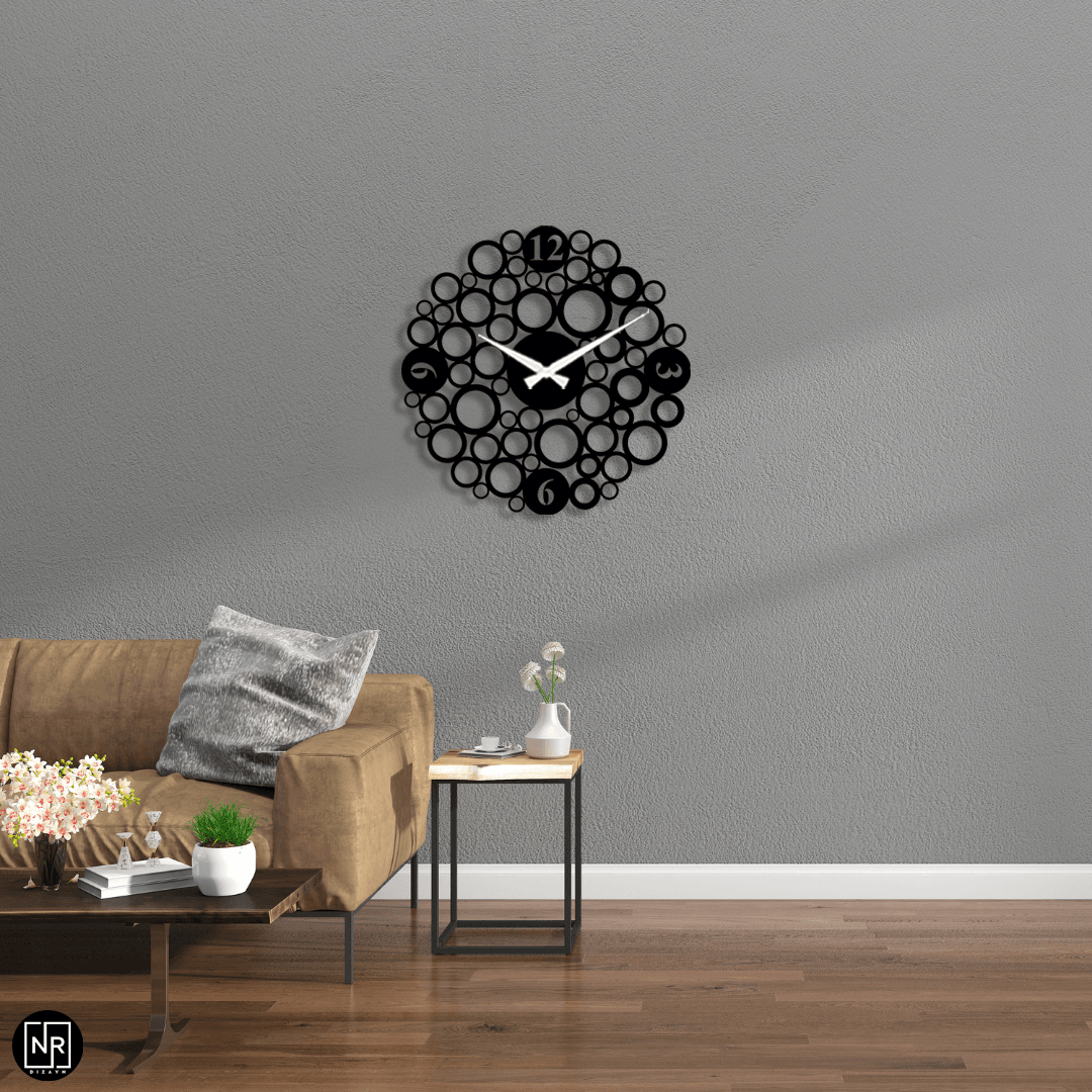 Decorative Metal Wall Clock