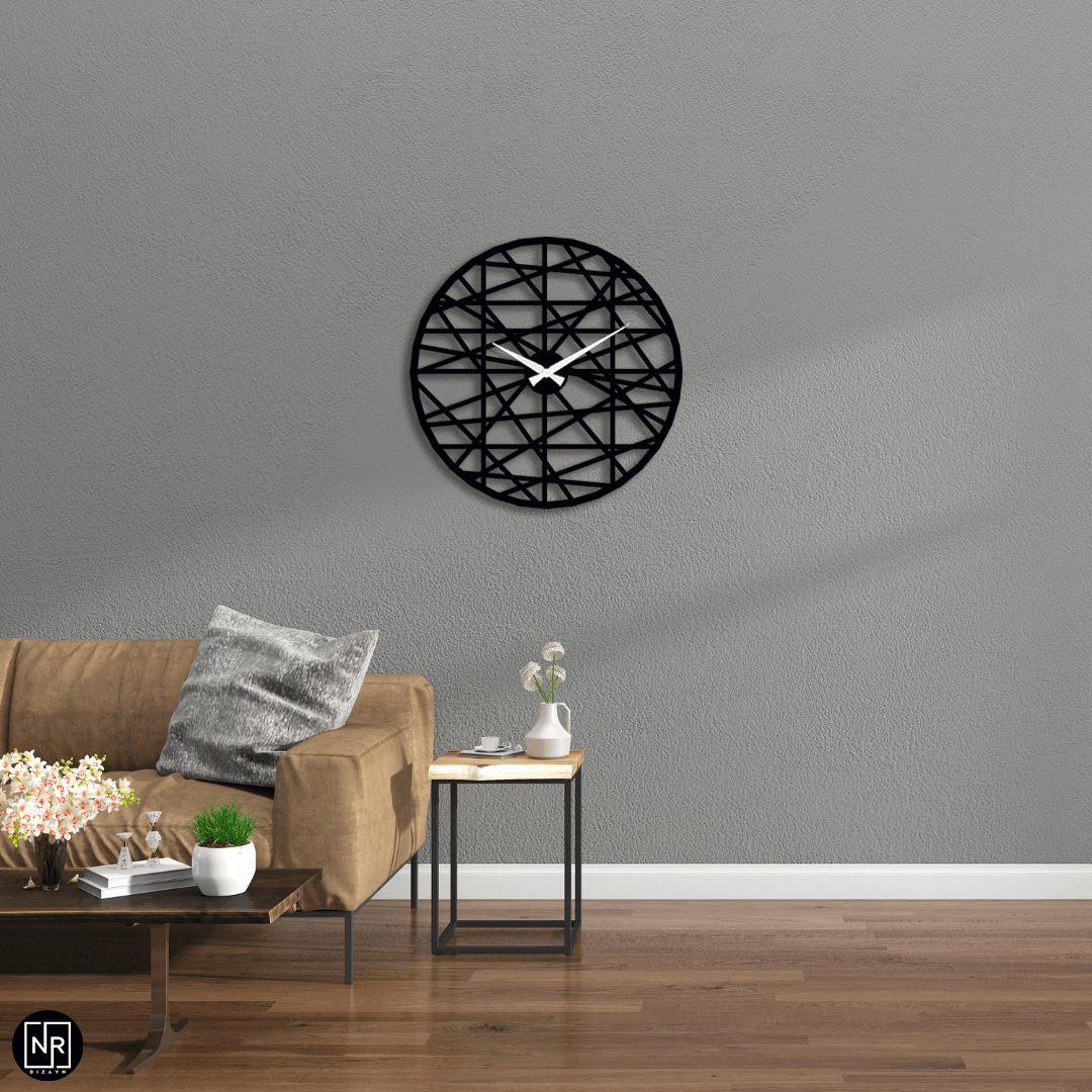 Decorative Metal Wall Clock