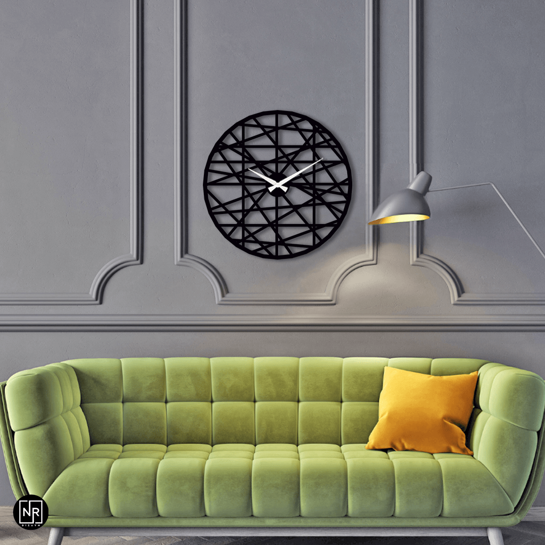 Decorative Metal Wall Clock