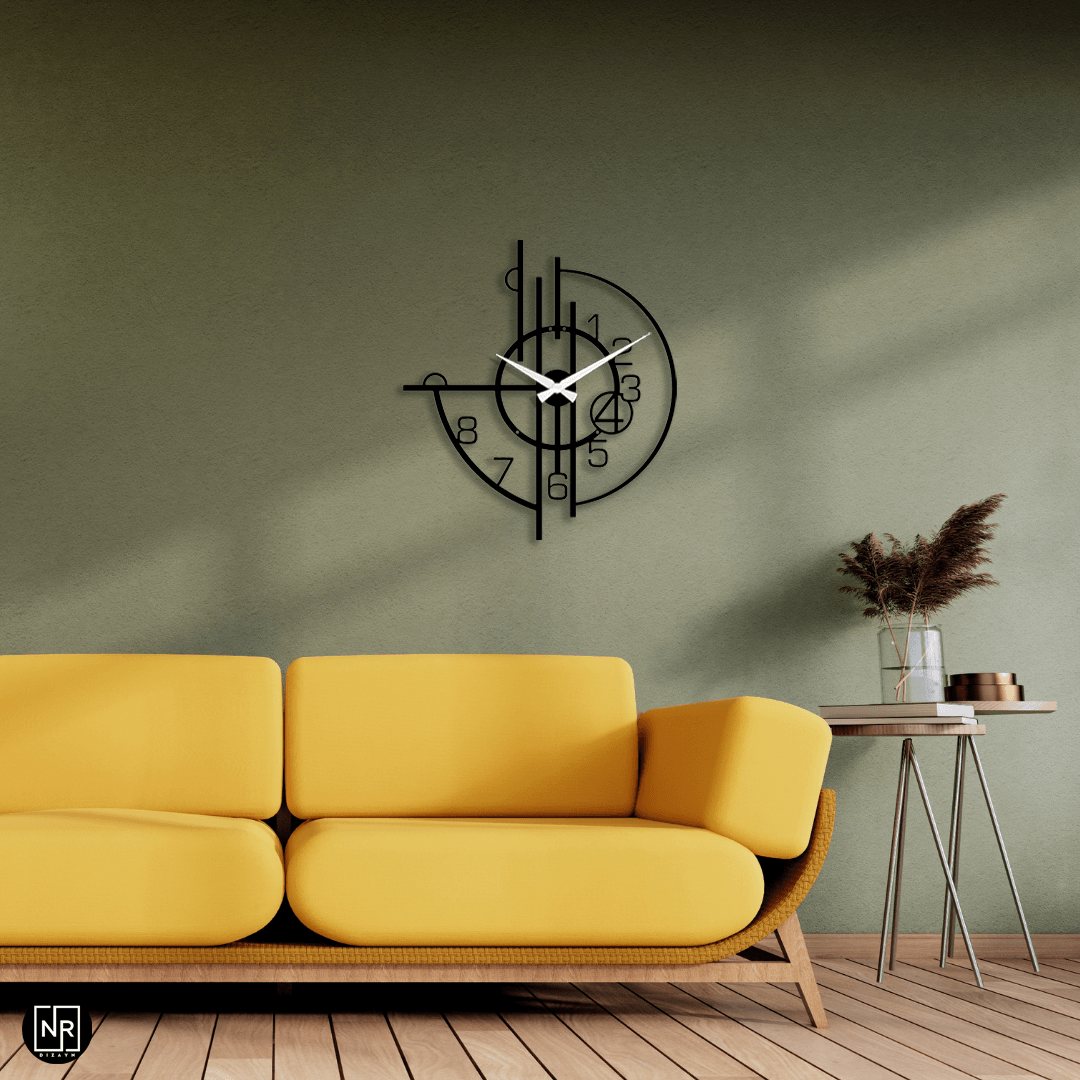 Decorative Metal Wall Clock