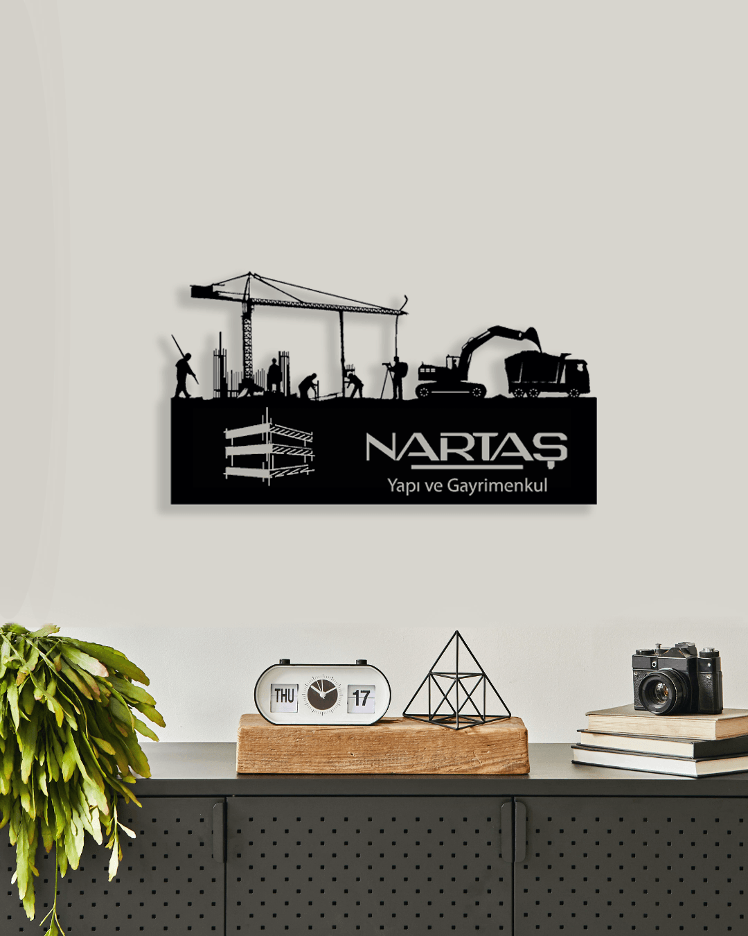 Construction and Real Estate Personalized Design Metal Wall Painting