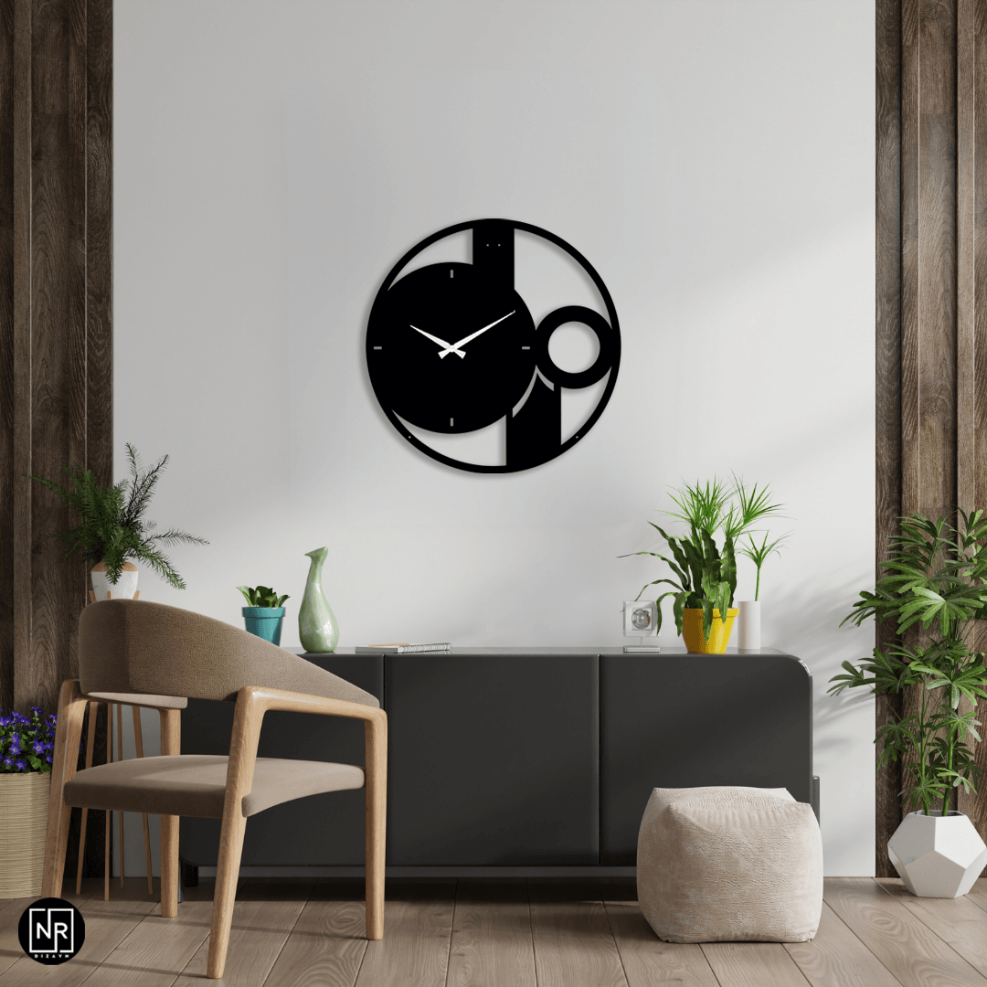 Decorative Metal Wall Clock