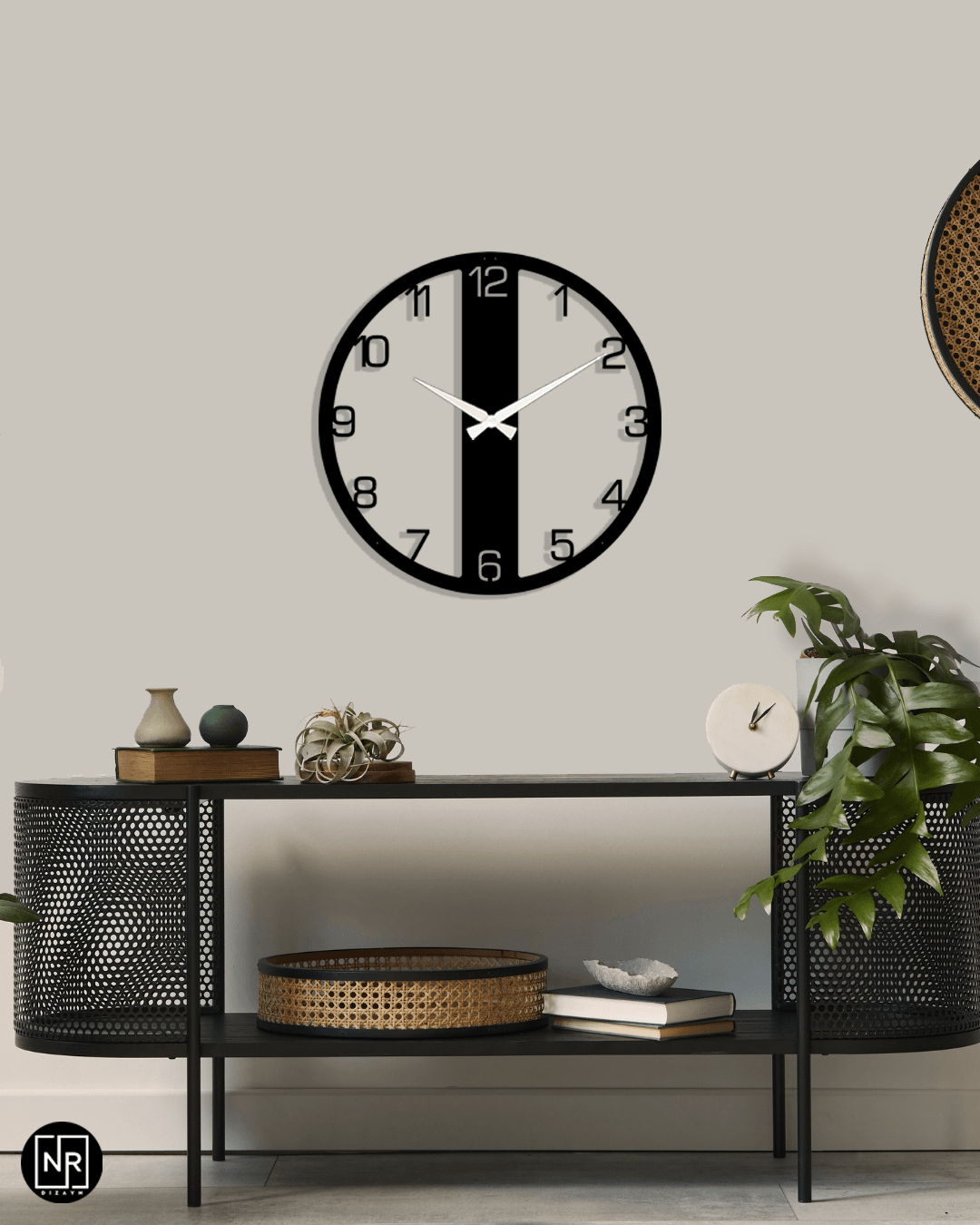 Decorative Metal Wall Clock