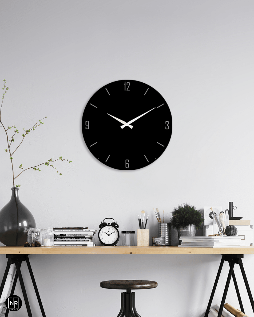 Decorative Metal Wall Clock