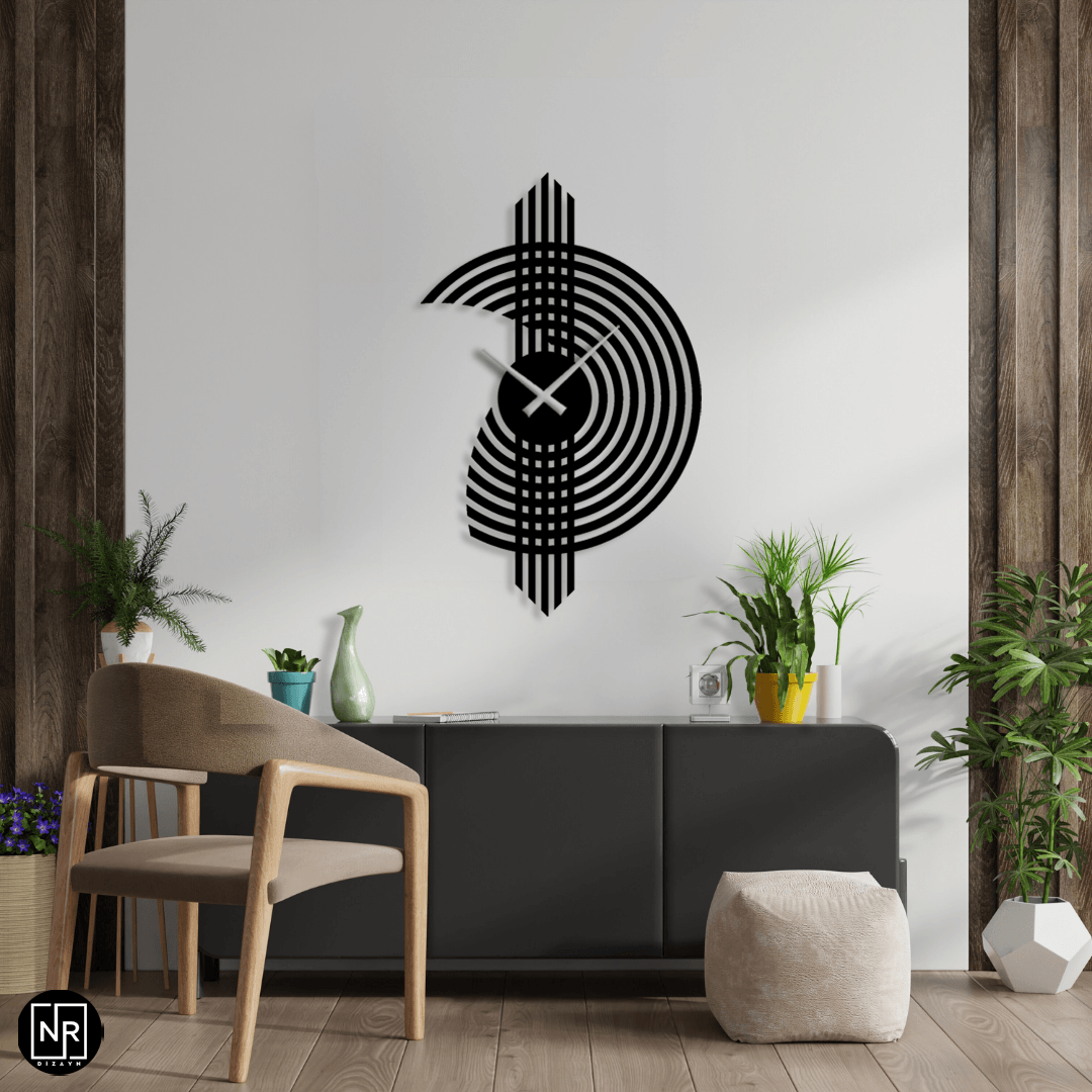 Decorative Metal Wall Clock