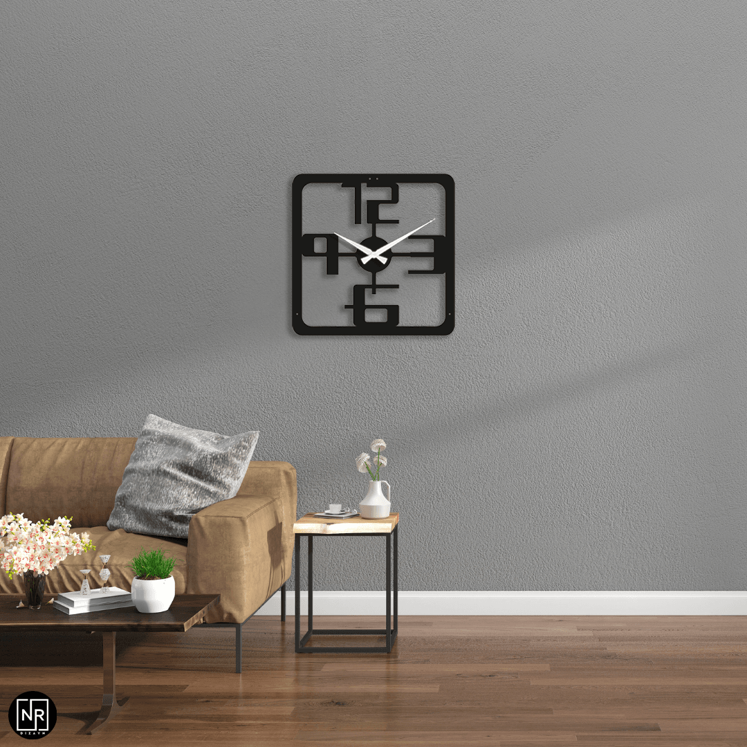 Decorative Metal Wall Clock