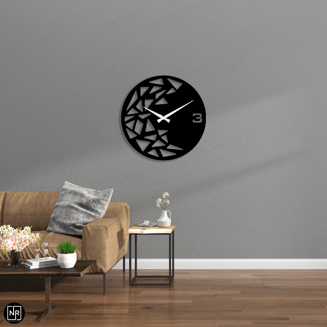 Decorative Metal Wall Clock