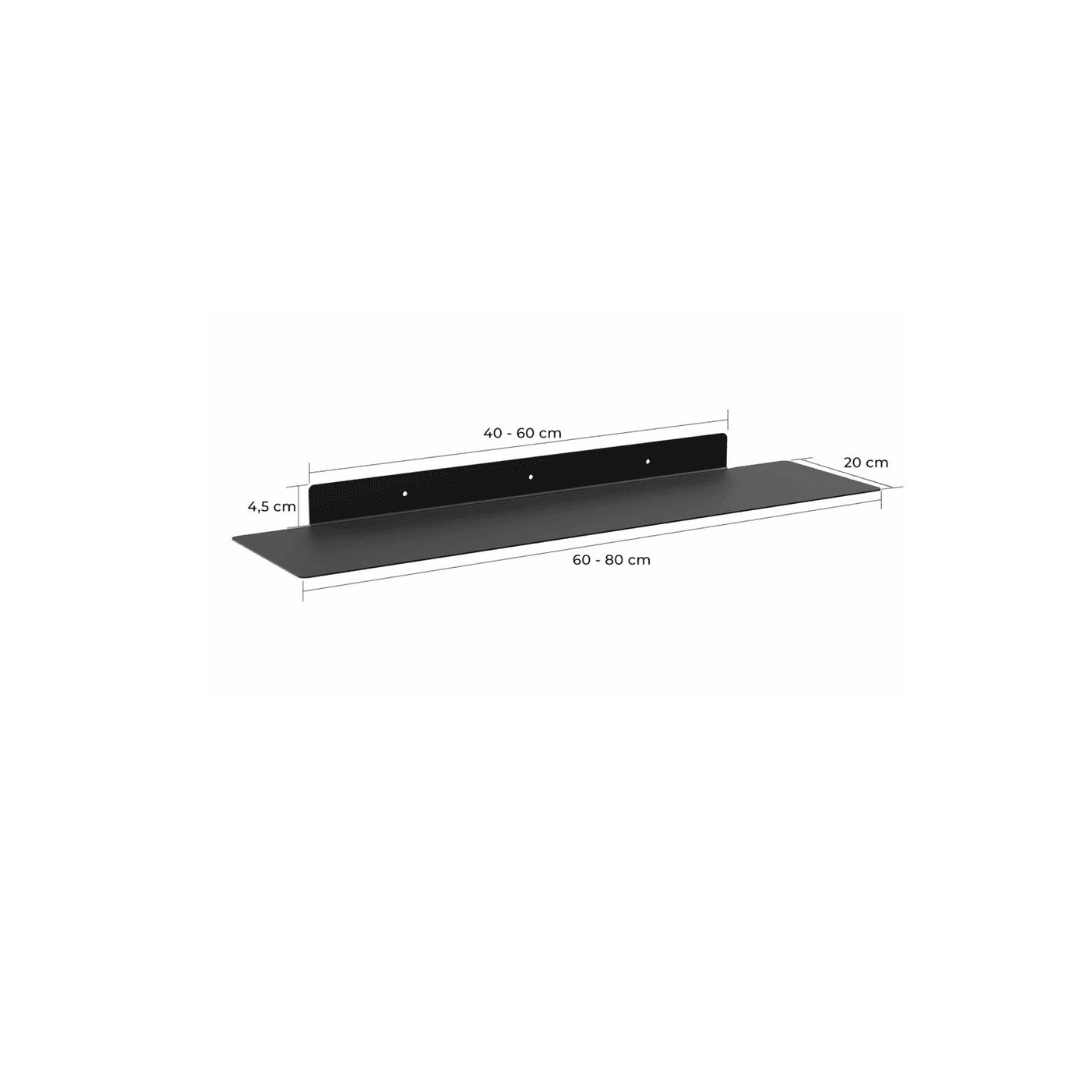 Storico Metal Duvar Rafı