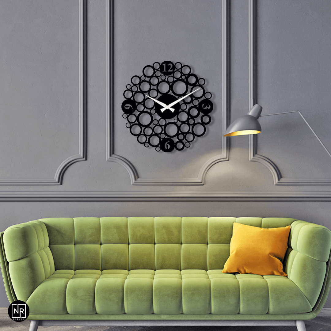 Decorative Metal Wall Clock