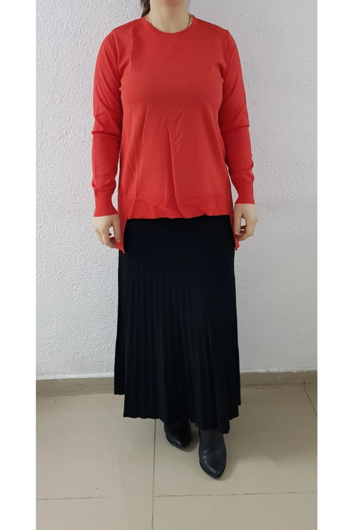 Kadın Merserize Triko Kazak