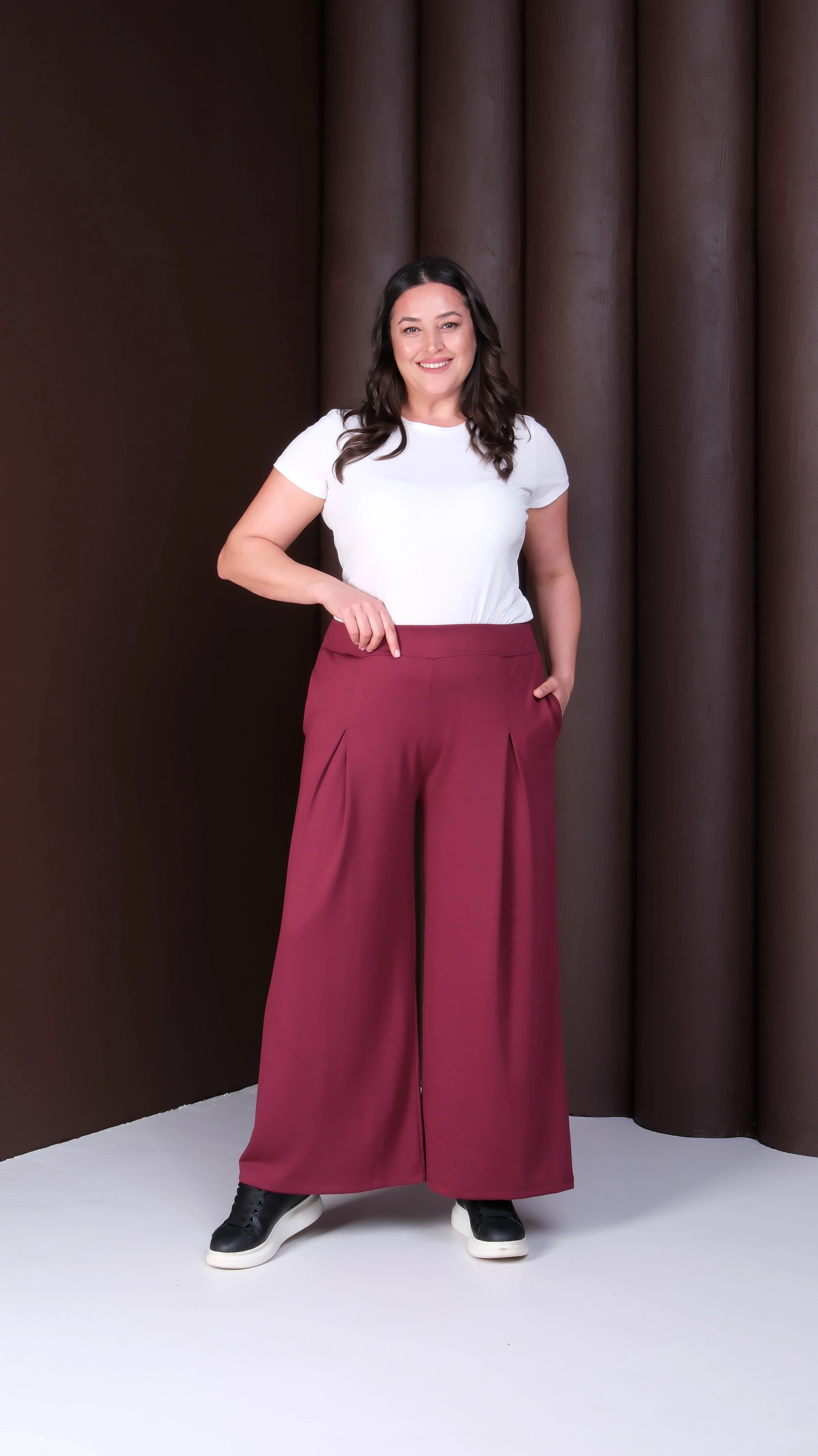 İspanyol Paça Modal Pantalon