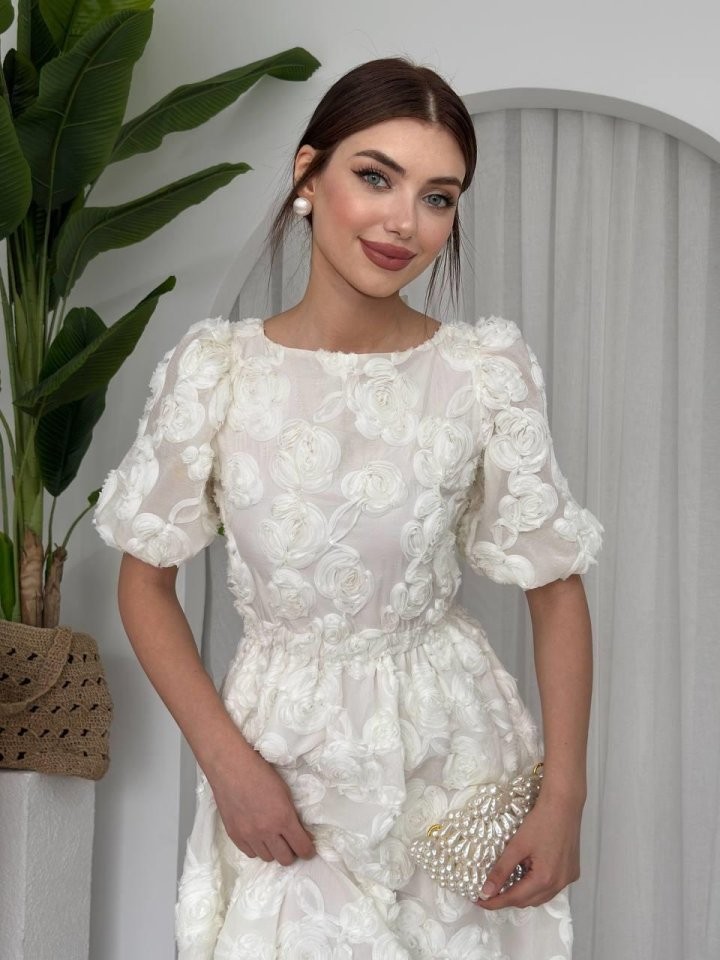 Wear Sırt Bağlama Detaylı Elbise
